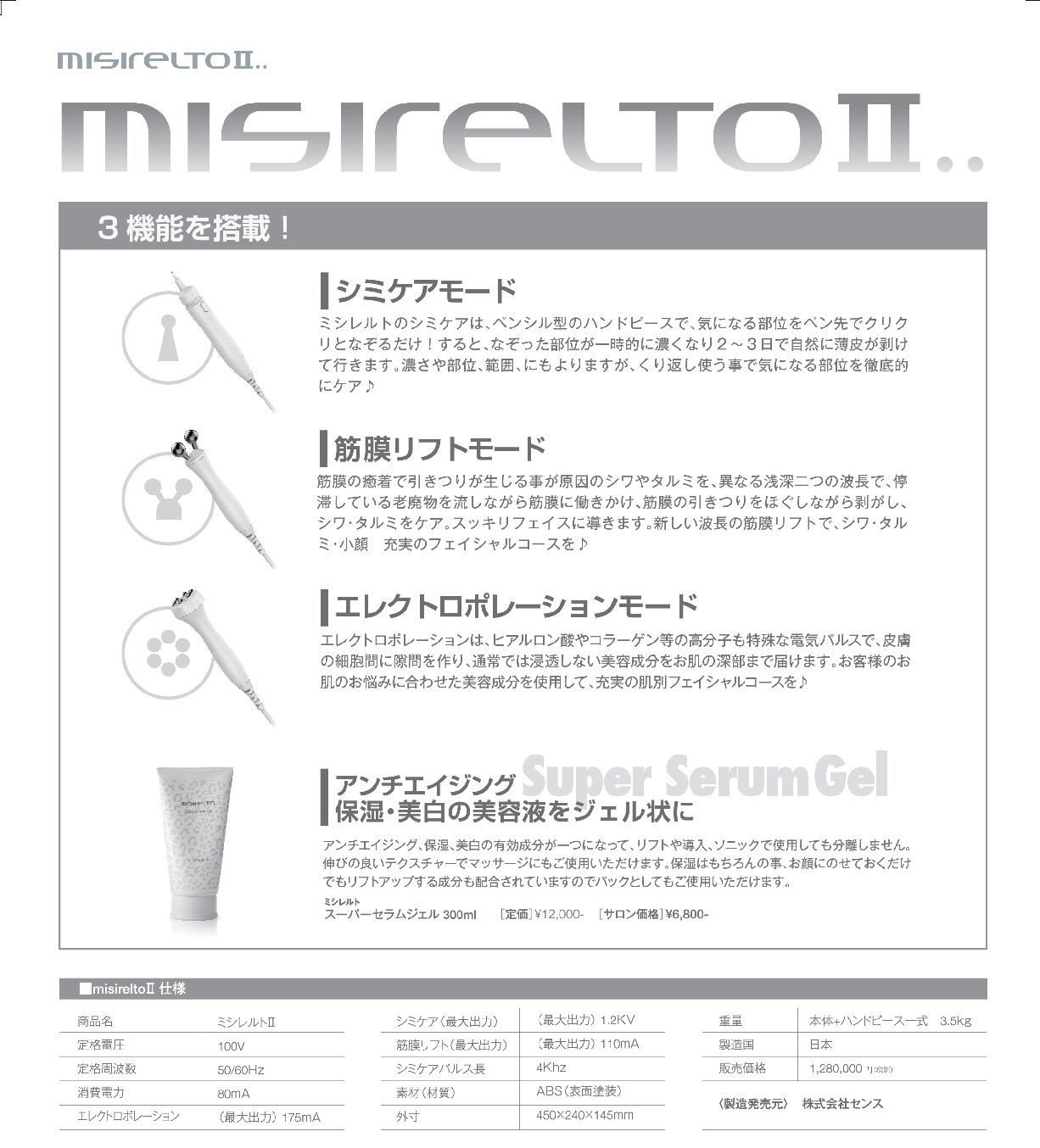 3機能を搭載